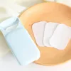 Bath Accessory Set Towels Of 6 With Soap Mini Paper Portable Boxed Disposable Hand-Washing Bathroom Products