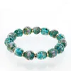 Bangle Dames Lumineuze armband Stone Glow in de donk Golden Sands Glass kralen kristallen bol enkele feestarmbanden Drop