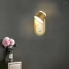 Wall Lamps 7W Led Bedside Lamp Nordic Luxury Light Rotatable With Switch Simple Modern El