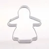 Baking Moulds 4pcs/set Stainless Steel Charming Angel Cookie Cutter Cookies Tool Biscuit Cake Mold