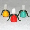 Hookah 14 mm 18 mm glazen kom mannelijke gewricht handvat Mooi schuif kom stuk voor bubbler en asvanger Bongs Water Pipes