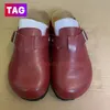 Sandali Nuove donne firmate Boston Zoccoli Pantofole Ciabatte Germania Scivolo in pelliccia di sughero Mocassini da uomo Scarpe da donna Pantofola in pelle scamosciata Taupe Arizona Tendenza moda 96ESS