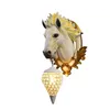 Wall Lamps Retro Luxury Resin Lamp Modern Creative Horse Head Light Vintage Home Decor Bedroom Corridor Aisle Sconce Fixture