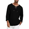 Camicie casual da uomo Big And Tall White T For Men Colletto Camicia in cotone a maniche lunghe Open House Red