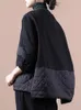 Giacche da donna FairyNatural coreano autunno primavera moda donna cappotti retrò larghi donna lusso casual Harajuku abbigliamento esterno punk caldo