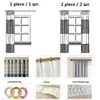 Curtain Custom Scandinavian Style Sun Shade Fabric Screens Bedroom Living Room Children Thick Curtains