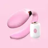 Schönheitsartikel Strapon-Dildo-Vibratoren, 7-Gang-Funkfernbedienung, G-Punkt-Klitoris-Stimulator, U-Typ-Vibe, sexy Spielzeug für Erwachsene, Produkt für Paare