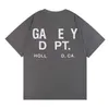 T-shirts Mode Alphabet Chemise À La Mode Pour Hommes Créateur De Mode Imprimer Galleryys Depts Sweatshirts Tendance Basique Casual Lâche Court T-shirt Demi Manches T-shirts HL9I