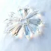 Żyrandol Crystal 200pcs 36 mm przezroczyste fasetowane sopy liste