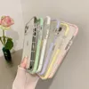 Luminous Transparent Phone Cases For iPhone 14 13 12 11 Pro Xs Max XR X Shockproof Clear Soft Silicone Air Buffer Cover