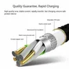 Pleciony kabel USB C Type-C do szybkiego ładowania danych SYNC Kabel ładowarki 3/6/10FT LONG