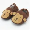 First Walkers 1 Pair Fashion Cotton Cloth Walker Cartoon Baby Boy Girls Shoes Toddler Moccasins 0-24M Non-slip Soft Bottom