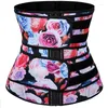 Femmes Shapers femmes Shapewear fleur imprimé taille formateur corps Shaper ceinture minceur néoprène gaine Corset resserrement Corsets