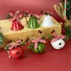 Decorazioni natalizie Ornamenti a campana 2022 Albero di Natale appeso Jingle Bells per artigianato Bomboniere per feste Forniture Navidad