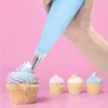 Baking Tools 14 Pcs/set Reusable Piping Bag Tool Stainless Steel Nozzles Converter Kitchen Accessories For