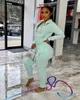 2024 Designer Outono Inverno Mulheres Tracksuits Carta Imprimir Dois 2 Peça Set Casual Manga Longa Lady Outfit Com Capuz Calças Suor Terno Atacado Roupas 8878