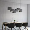 Pendant Lamps Minimalist Magic Cube Chandelier Living Room Iron Lamp 65/72/90cm Modern Bedroom Study Bar Hang Lighting Lamparas