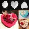 Formy do pieczenia 4/6/8/10 cala dekoracje kwiatowe dekoracje ślubne cukru manekinowe ciasto w kształcie serca pianka ćwicz modelu polistyrenu