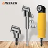 GREENER Bit 90 Degree Angle Screwdriver Socket Holder Adapter Adjustable Bits Drill Screwdrivers Tool