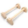 Push-Ups Stands Gymnasium Exercise Training Chest Wooden Calisthenics Handstand Parallel Rod Double Rod1224U