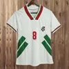 Camisas de futebol retrô masculinas da seleção nacional da Bulgária de 1994 STOICHKOV IVANOV ANDONOV Home White Away Camisa de futebol manga curta