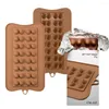 Outils de cuisson fleur Rectangle carré chocolat Silicone moule Cookie Cupcake Fondant moule gâteau décorer savon faisant fête cadeau