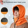 Fahrradkappen, Kopfbedeckung, waschbar, verlängerter Nackenschutz, bequemer kältebeständiger Ski für die Gesichtsbedeckung im Freien