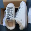 Designer Drity Shoes Fashion Men Women Old Style Sneakers Shoes Super Star Leather Läder Upper Suede Gletter Leopard