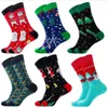 Chaussettes masculines 1 paire pour hommes coton Noël et hommes