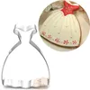 Stampi da forno 1 pz Party Princess Dress Cookie Cutter Fondente Cake Decorating Tool Sandwich Mold Cupcake Topper Bakeware Tools E420