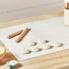 Baking Tools White Nano Silicone Rolling Dough Mat Non-slip Cake Pastry Kneading Pad Non-stick Thickened Pizza Dumpling Biscuit