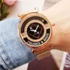 Brand Quartz Watch for Women Lady Girl crystal style steel metal Magnetic band wrist Watches L07277C