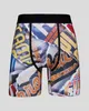 Mens underbyxor Fashion Boxer High Street Hip Hop New Boxers Casual Shorts underkl￤der mjuk andningsbar bomull Novel Geometriska tryckta kl￤der 12 stilar