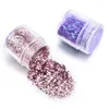 Paznokcie Glitter 1 pudełko sześciokąta Gillter z połyskowanymi cekinami do zestawu holograficznego dekoracji manicure Pigment paznokcie