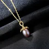 Parelhangerketting S925 verzilverd 18k goud 3A Zirkonia ketting Europa Dames Vintage kraagketting Dames Bruiloft Feest Valentijnsdag Cadeau High-end sieraden SPC