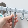 Clothes Hook Plastic Bathroom Sucker Vacuum Frame Adjustable Storage Tool Wall Corner Shelves Flexible Cupboard Sea Shipping RRC704