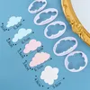 Baking Moulds Food Grade Plastic Cloud Shape Cookies Cutter Cute Cartoon Car Biscuit Mold Pastry Fondant Chocolates Cake Tools