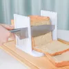 Outils de cuisson Qualité ABS En Plastique Gâteau Pain Trancheuse Toast Cutter Cuisine Outil Épissage À Plusieurs Niveaux Tranche Layerer