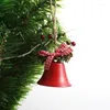 Decorazioni natalizie Ornamenti a campana 2022 Albero di Natale appeso Jingle Bells per artigianato Bomboniere per feste Forniture Navidad