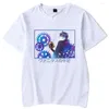Mäns T-skjortor Anime Fallstudien av Vanitas Round Neck T-shirt Summer Harajuku Tees for Woman/Man