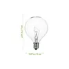 Fragrance Wax Diffuser Lamp 25W Dimmable Globe Clear Light Bulb