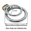 Beauty Items SHET Strapon Male Chastity Cage Device 4sizes Of Concealed Lock Invisible & Lightweight Adult Penis Ring BDSM Bondage Toys