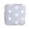 Portable Sanitary Napkin Tampon Storage Bag Women Makeup Coin Purse