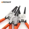 1pc Heavy Duty Circlip Pliers Kit Outside Inside 7" 9" Right Angled Beak Portable Multifunctional Snap Ring