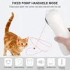 Giocattoli per gatti Giocattolo interattivo automatico Smart Teasing Pet LED Laser Modalità portatile divertente Accessori per gatti elettronici Carica USB