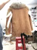 Herrjackor faux läder plysch päls rockar män en stor krage kappa man casaco feminino kläder vintage harajuku plus storlek 4xl