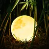 Outdoor Waterproof Moon Lawn Lamp Villa Courtyard Garden Spherical Glass Cultural Tourism / Engineering Lighting