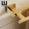 Kitchen Faucets Vidric Double Sanitary Towel Bar Zinc White Gold Metal Pendant Hung Toilet