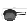 Stainless Steel Flour Sieve Hand-held Mesh Screen Filter Various Uses Baking Sifter With Handle Flour Strainer RRD86