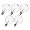 Fragrance Wax Diffuser Lamp 25W Dimmable Globe Clear Light Bulb